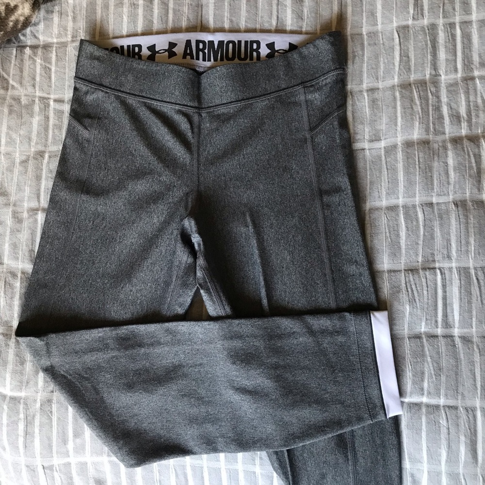 Gray under armour pants